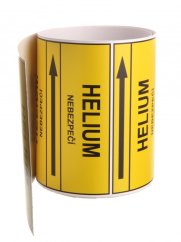 Páska na značení potrubí Signus M25 - HELIUM