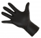 Black nitrile gloves Intco Synguard (pack of 100), disposable
