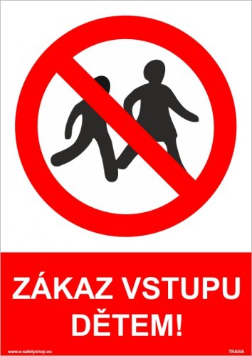 Zákaz vstupu dětem