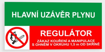 Hlavní uzávěr plynu