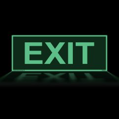 EXIT - nápis