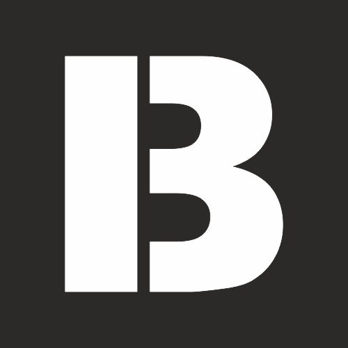 Šablona písmeno "B" vodorovné značení