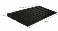 Gumová nájezdová rampa Rubber V6M