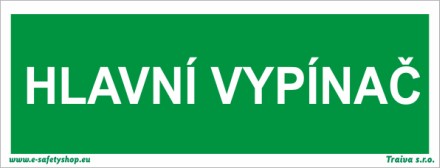 Hlavní vypínač