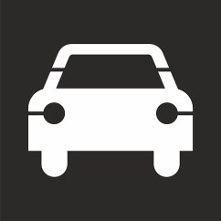Šablona Auto vodorovné značení