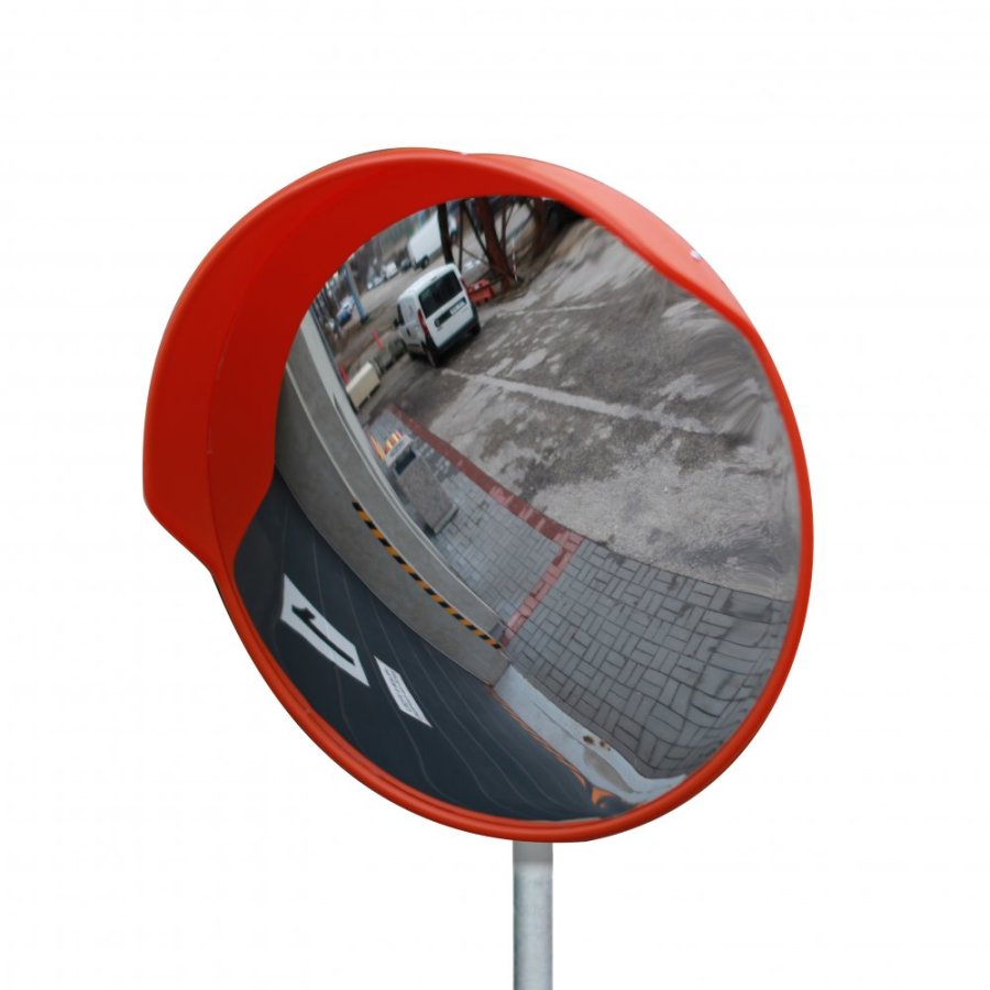 Universal traffic mirror ⌀ 600 mm (with roof) VE60
