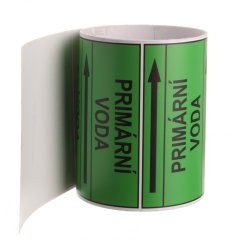Páska na značení potrubí Signus M25 - PRIMÁRNÍ VODA