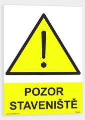 Pozor staveniště