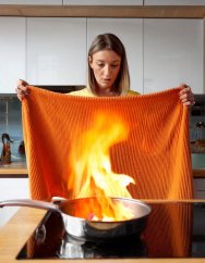 Firex PS11 fire blanket with silicone coating