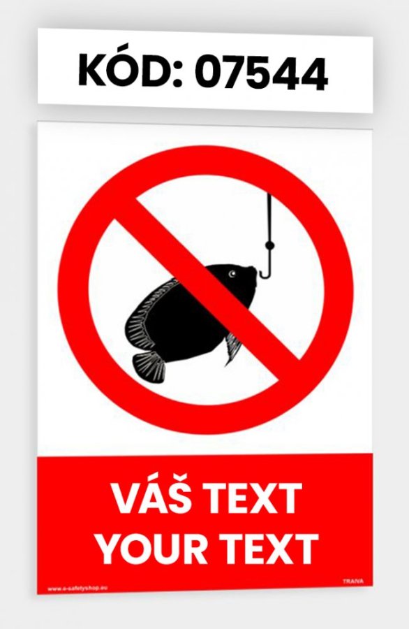 Zákazové tabuľky s vlastným piktogramom aj textom