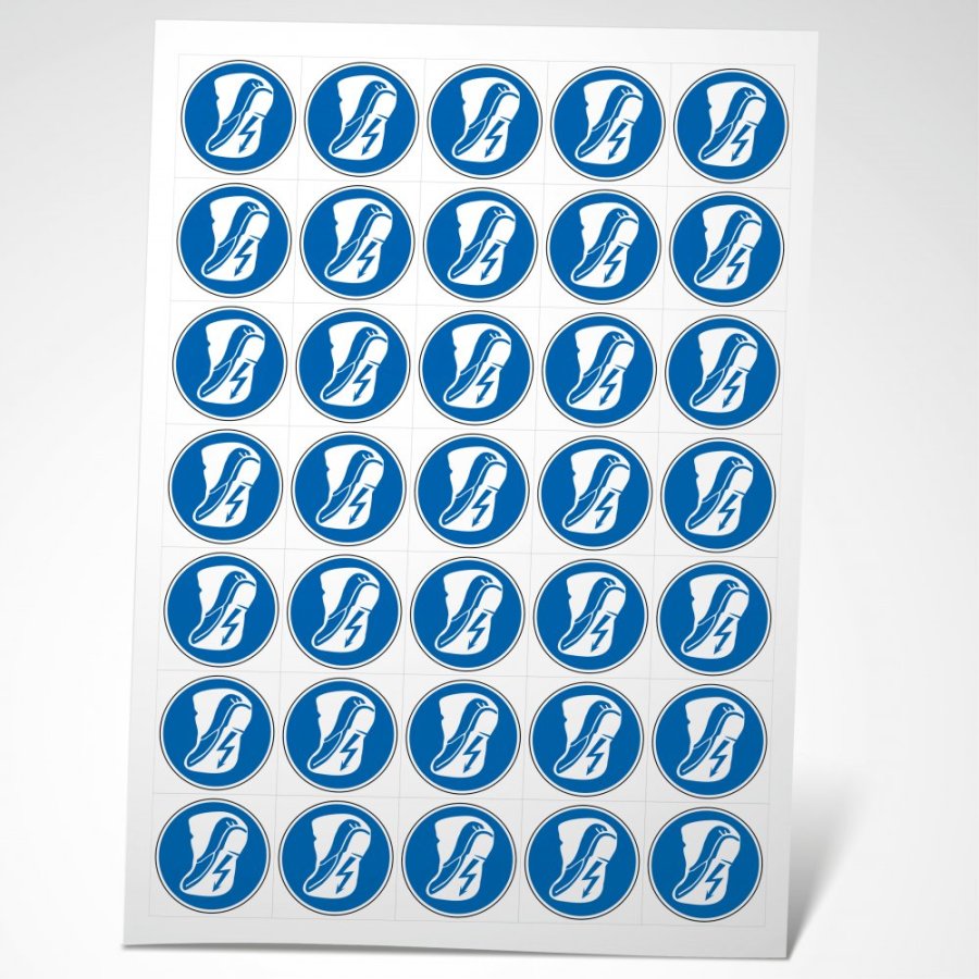 Příkaz používej vodivou obuv