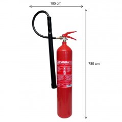 Snow fire extinguisher 5kg (70B, C)