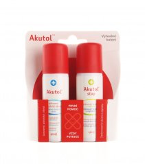 Akutol spray + Akutol stop spray, DUOPACK (2x60 ml)
