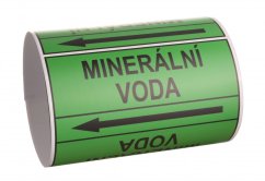 Páska na značení potrubí Signus M25 - MINERÁLNÍ VODA
