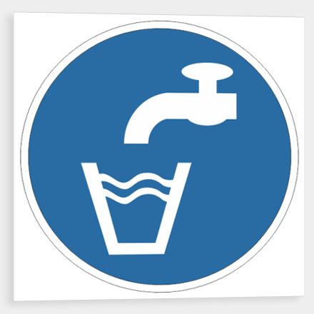 Notice: This water is safe to drink