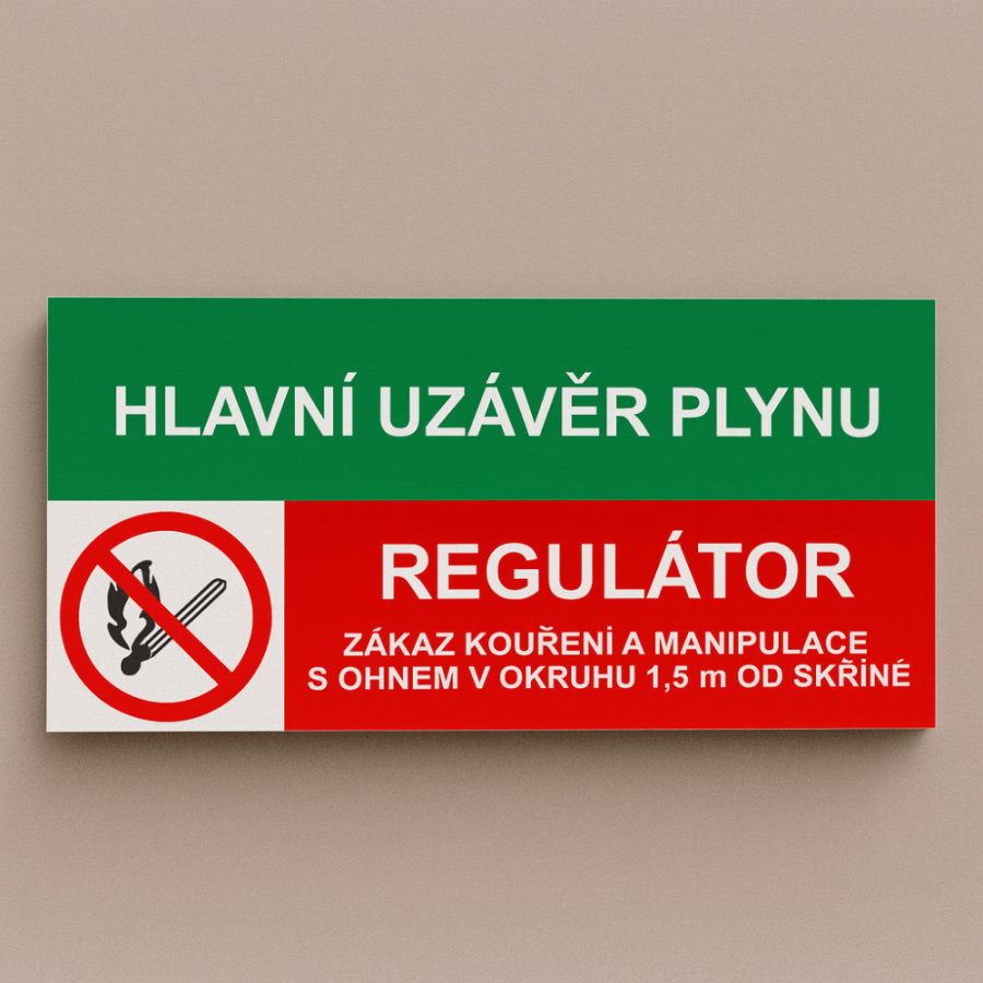 Hlavní uzávěr plynu