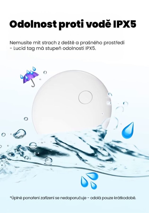 Lucid Tag – přenosný GPS lokátor pro sledování dětí, mazlíčků a osobních předmětů