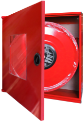 Hydrant system D19 / 30, red color (with shape-stable hose 30 m)
