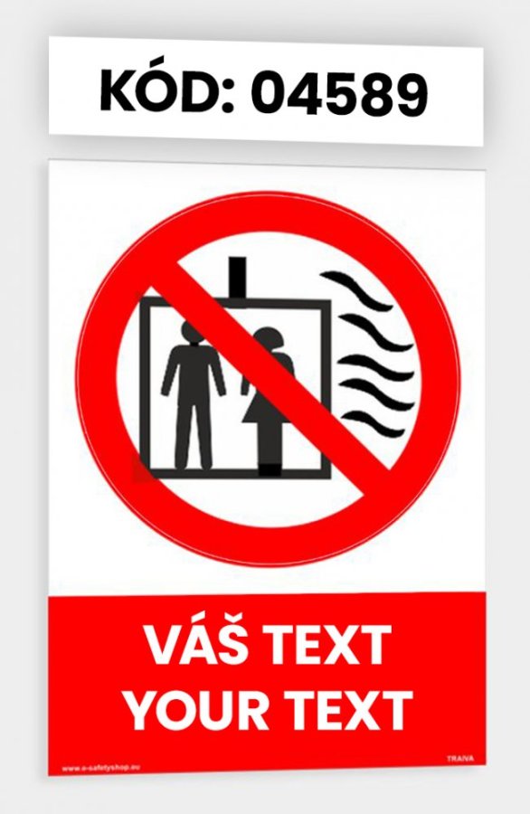 Zákazové tabulky s vlastním piktogramem i textem