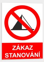 Zákaz stanování