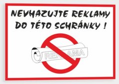 Nevhazujte reklamy do této schránky