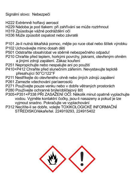 Tekuté stěrače ve spreji