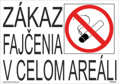 Zákaz fajčenia v celom objekte