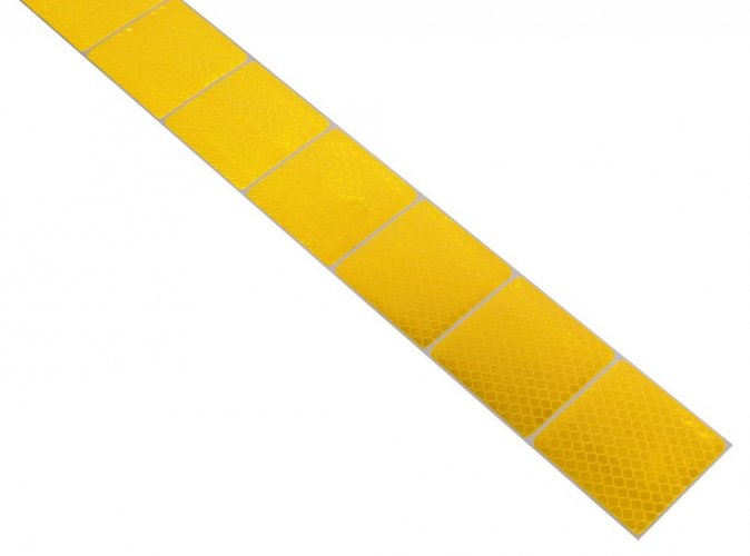 Páska pro obrysové značení vozidel na plachty Profitruck EHK104P, barva ŽLUTÁ