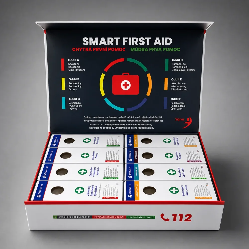  Chytrá první pomoc - Smart First Aid výbava