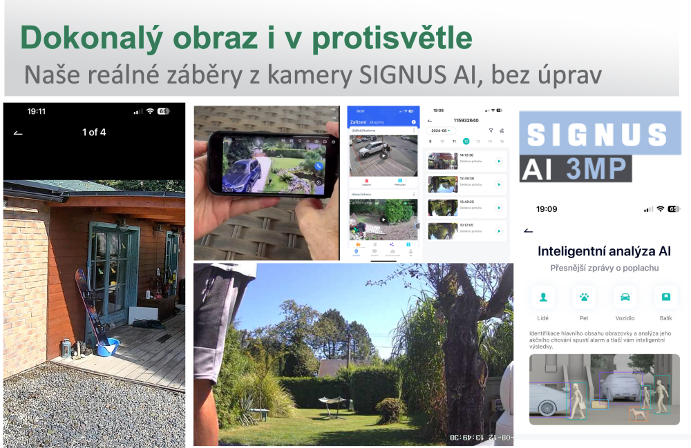 Kamera Signus - dokonalý obraz i zvuk