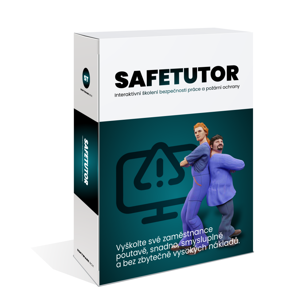 SAFETUTOR online školení BOZP a PO nové generace ve 3D Školení BOZP a PO SafeTutor PREMIUM (pro firmy nad 100 zaměstnanů) 1 zaměstnanec, neomezený počet kurzů na rok. Kód: 17836