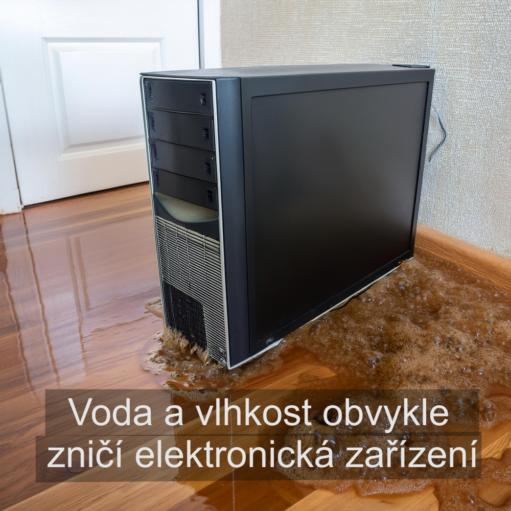 Utopený počítač